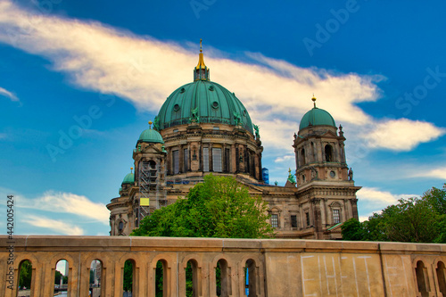 Obraz na płótnie The famous Berliner Dom (Berlin Cathedral) in Berlin w salonie