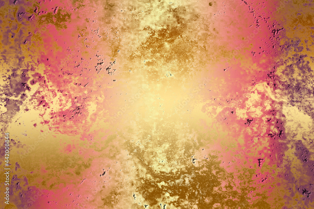 Golden Abstract decorative paper texture background for artwork - Illustration Golden Abstract decorative paper texture background for artwork - Illustration
