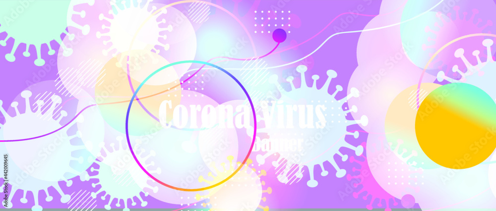 Coronavirus background, a deadly virus, dangerous disease.