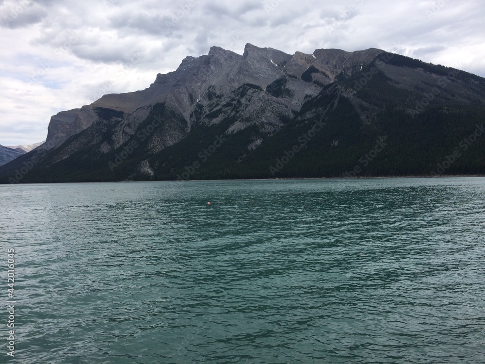 Lake Minnewanka loop north of Banff Lake Minnewanka loop north of Banff