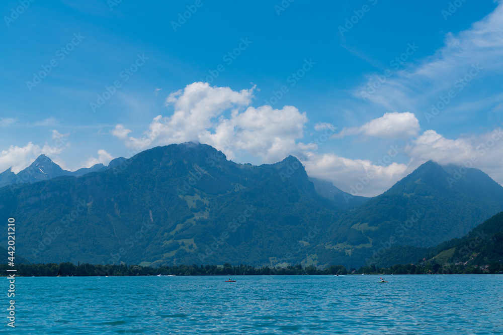 lake in the mountains