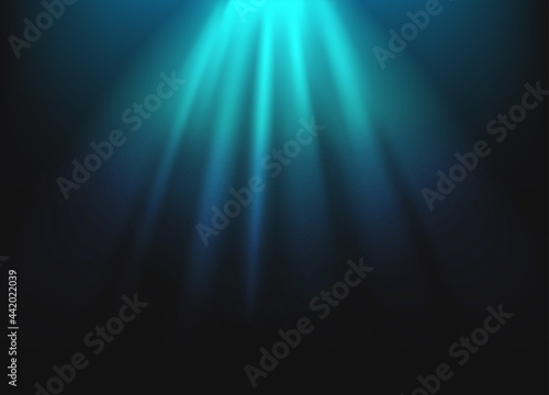 Abstract background of glow vector effect