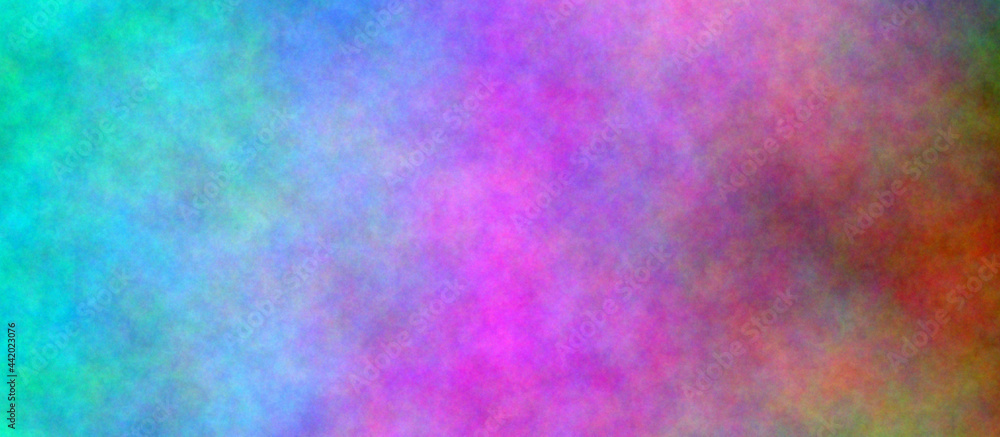 Abstract from blue to pink yellow. Banner abstract background. Blurry color spectrum, texture background. Rainbow colors. Vivid colors spectrum background. Abstract from blue to pink yellow. Banner abstract background. Blurry color spectrum, texture background. Rainbow colors. Vivid colors spectrum background.