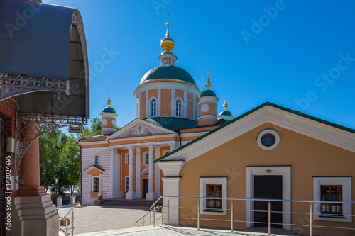 Cathedral of the Intercession of the Blessed Virgin Mary in the Intercession Khotkovsky Monastery, Russia photo