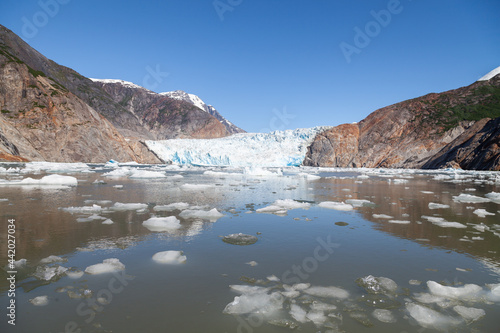 South Sawyer Glacier in South East Alaska