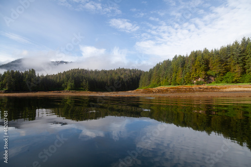 Pavlof Harbor in Freshwater Bay in South East Alaska