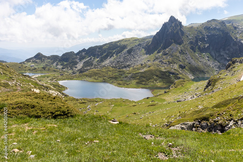 Landscape of The Seven Rila Lakes, Rila Mountain, Bulgaria