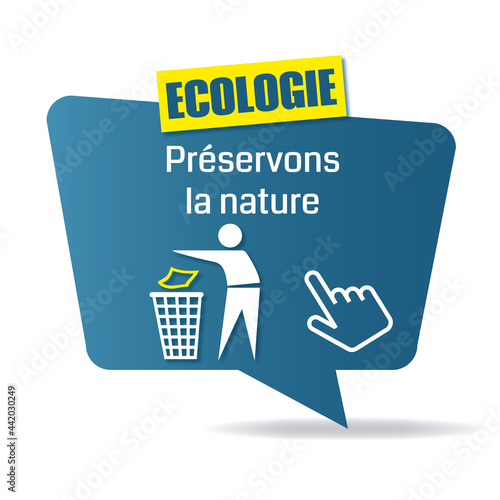 Logo préservons la nature.