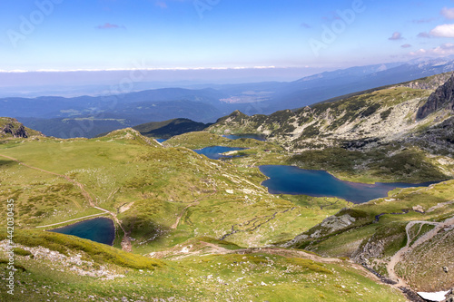 Landscape of The Seven Rila Lakes, Rila Mountain, Bulgaria