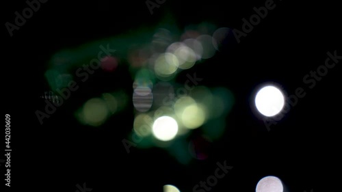 Champagne Glasses Party Lights Limo Rack Focus Shot in luxerious limo alchoholic background closeup of drinks photo