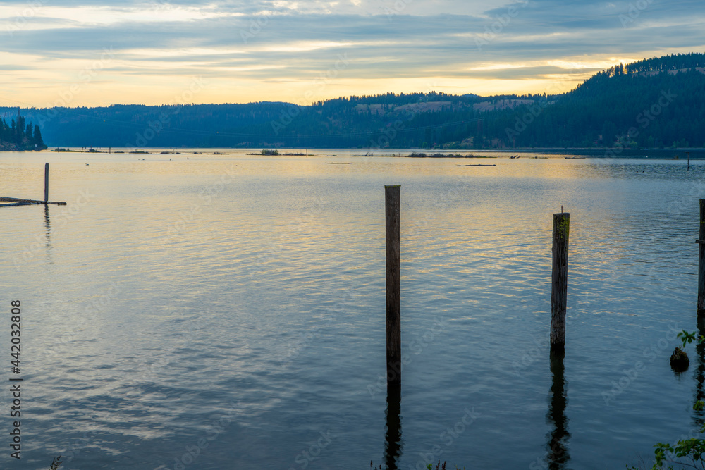 Fototapeta premium Lake Chatcolet