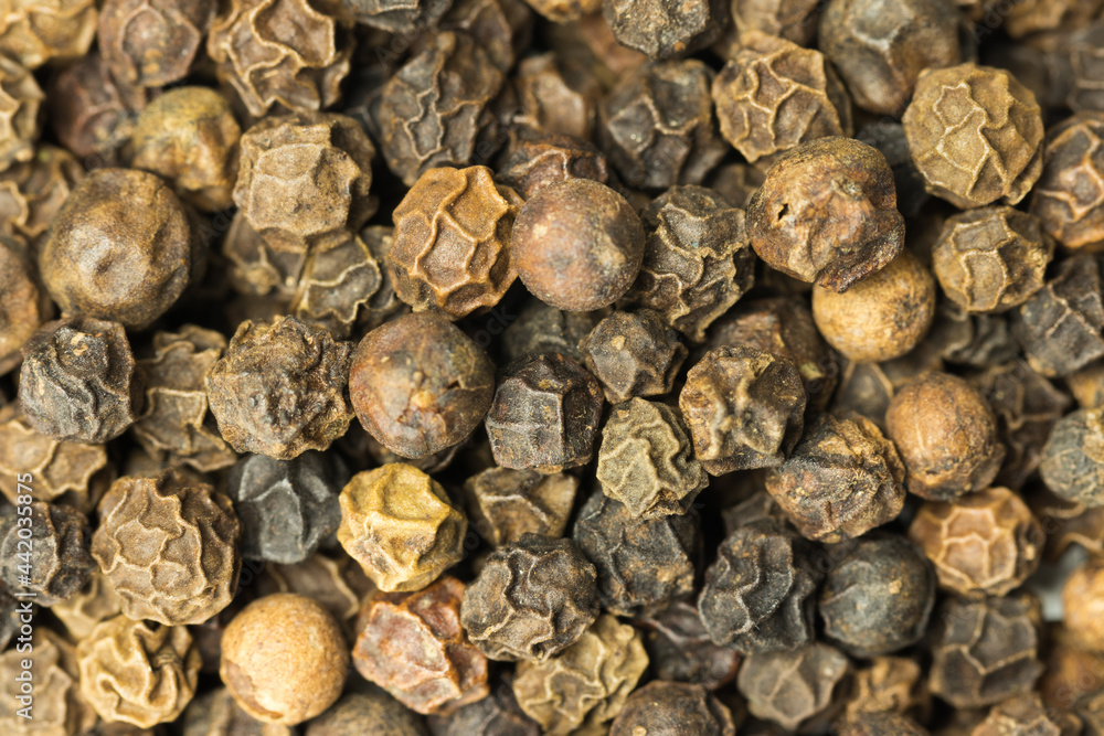 Background from black pepper Background from black pepper