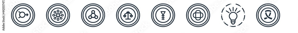 linear set of zodiac outline icons. line vector icons such as spirit, gods shield, silver, justice, soapstone, cancer vector illustration. linear set of zodiac outline icons. line vector icons such as spirit, gods shield, silver, justice, soapstone, cancer vector illustration.