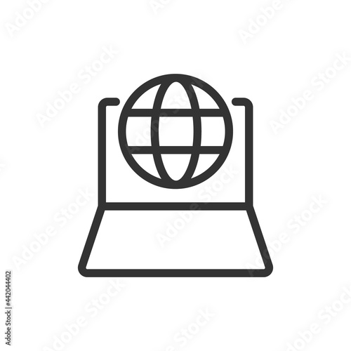 Outline design of seo icon.