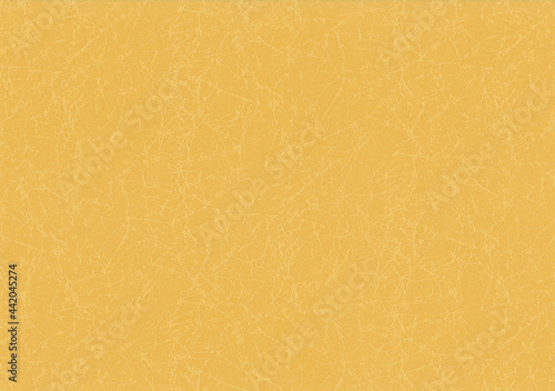 Fotografía Yellow Japanese paper texture background .
