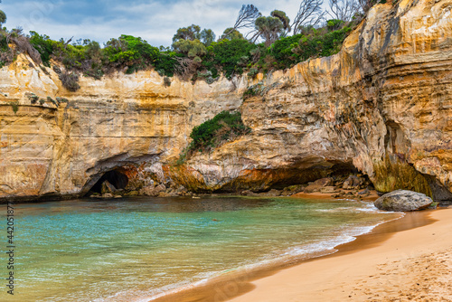 The Loch Ard Gorge is part of Port Campbell National Park, Victoria