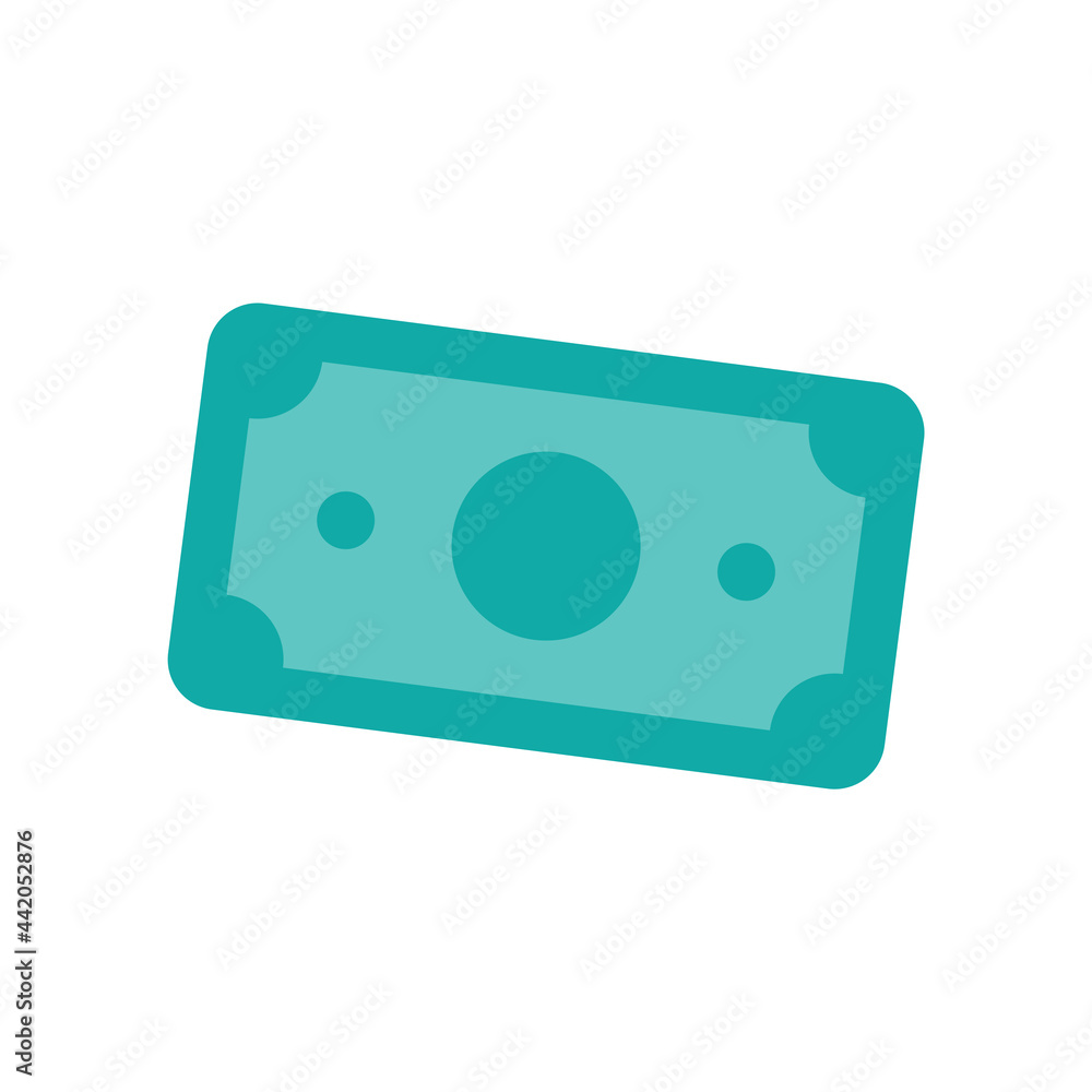 Dollar Coins Vector Growing business investment income concept Dollar Coins Vector Growing business investment income concept