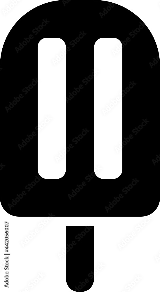 ice pop glyph icon ice pop glyph icon