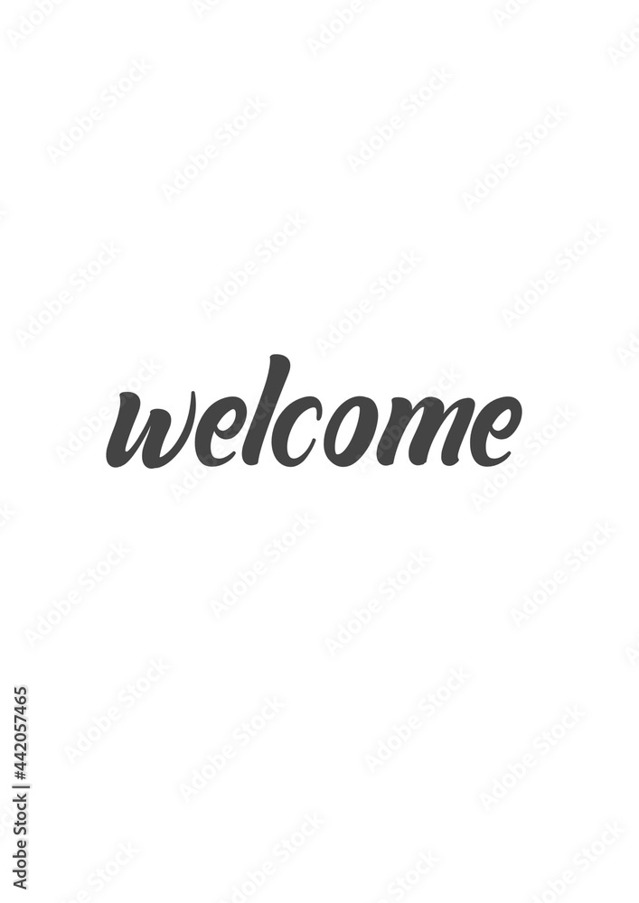 Welcome  logo design