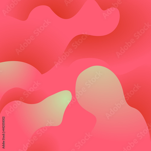 gradient geometric pattern background vector illustration, Modern vector wave shape.