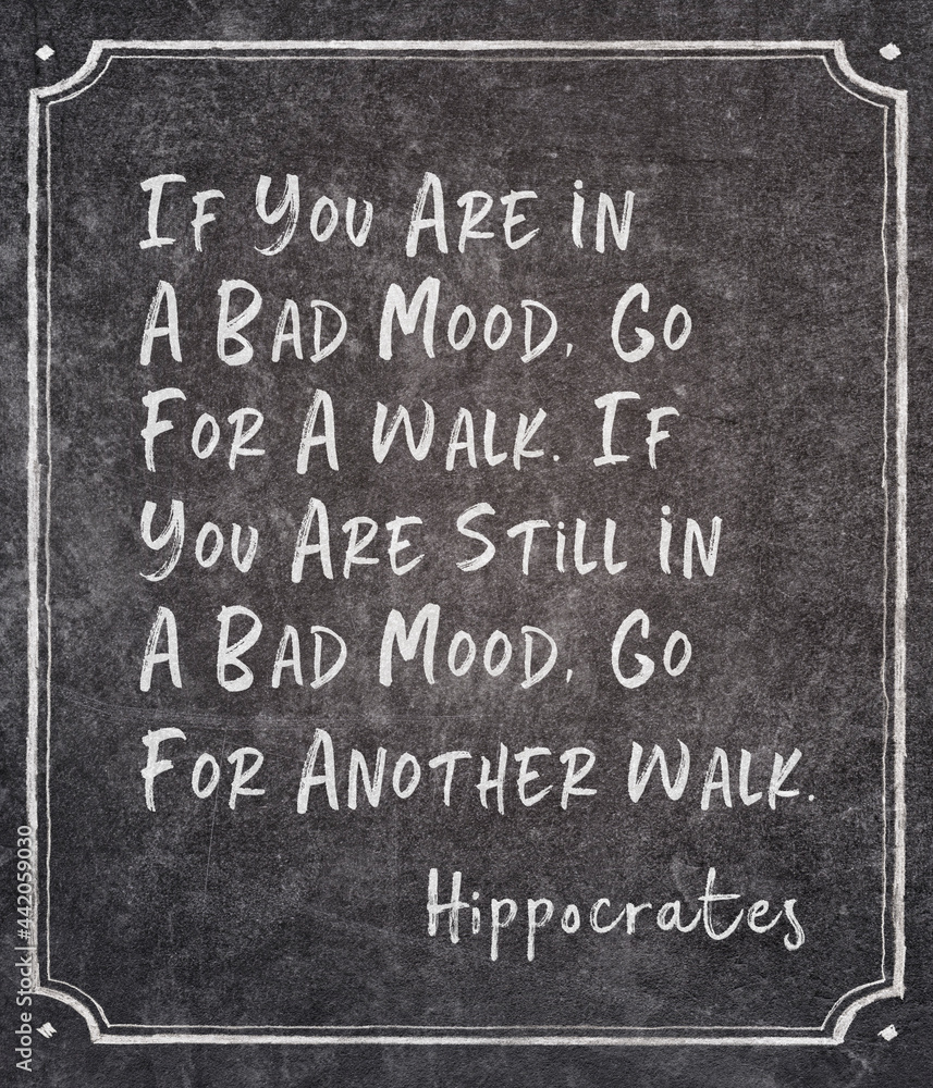 Fototapeta premium another walk Hippocrates