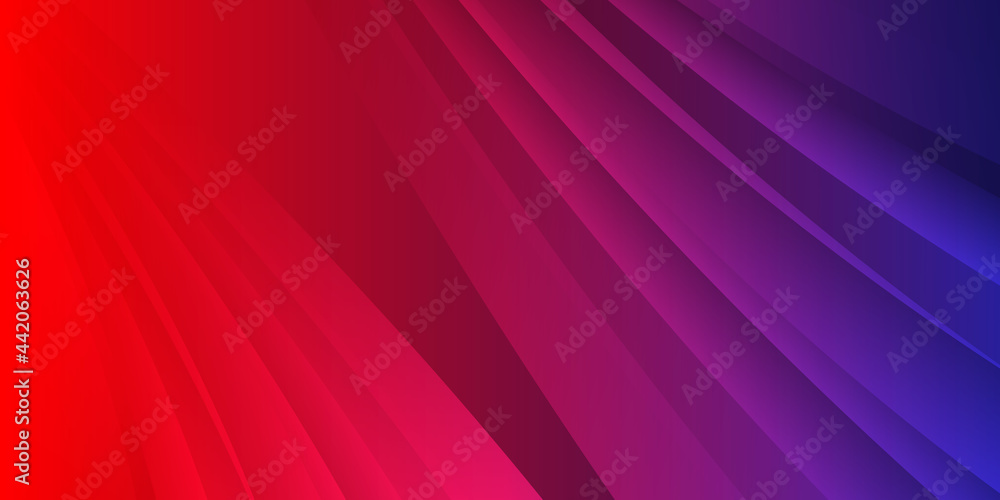 Obraz premium Abstract red and blue background