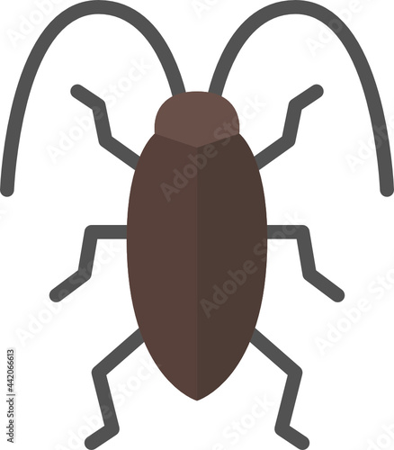 cockroach flat icon