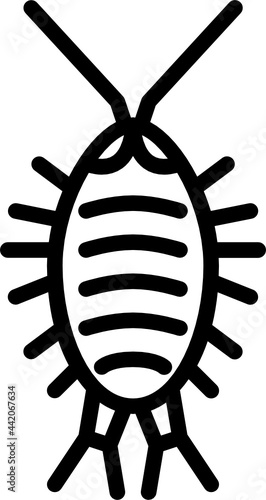 wharf roach outline icon