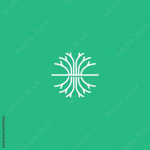 circle tree vector