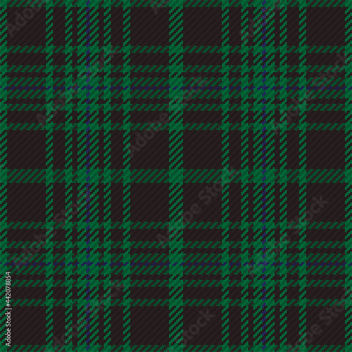 Seamless pattern of scottish tartan plaid. Repeatable background with check fabric texture. Vector backdrop striped textile print.
