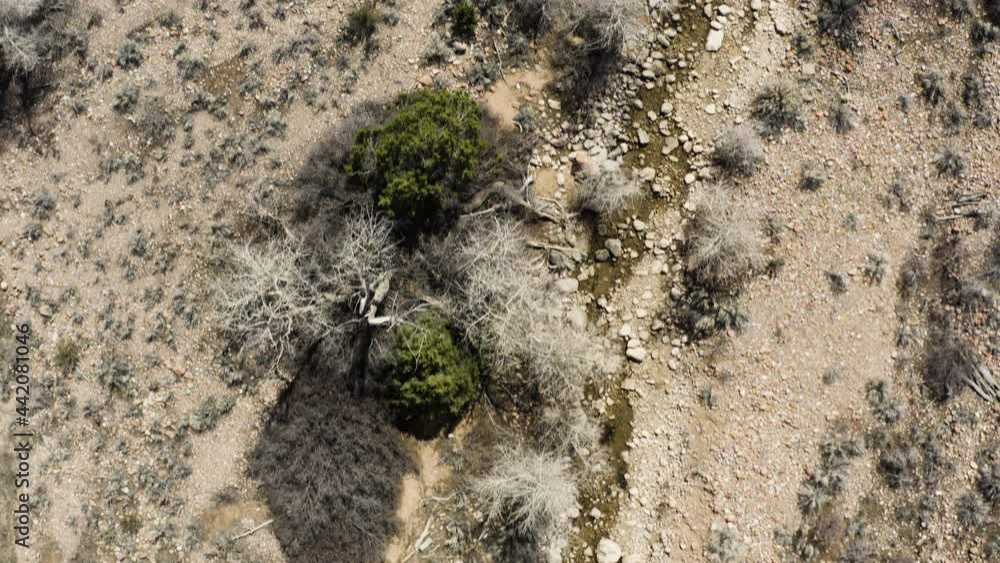 Dried Up Riverbed during Summer Drought in Utah - Aerial Conceptual shot Dried Up Riverbed during Summer Drought in Utah - Aerial Conceptual shot