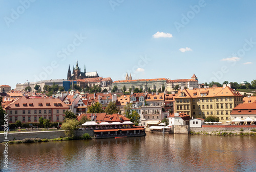 Historic part of Prague, Vltava river