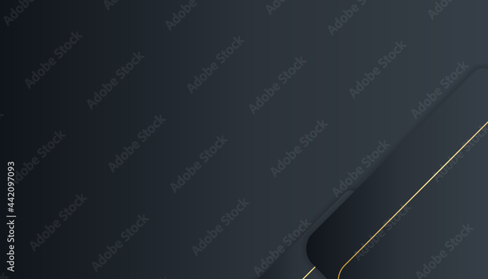 Black abstract background with golden lines. Black gold background overlap dimension abstract geometric modern. Elegant navy black gold background with overlap layer. Suit for business and corporate Black abstract background with golden lines. Black gold background overlap dimension abstract geometric modern. Elegant navy black gold background with overlap layer. Suit for business and corporate