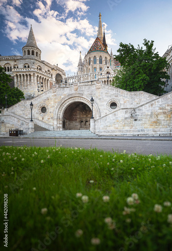 Fisherman's Bastion, Budapest in sunset