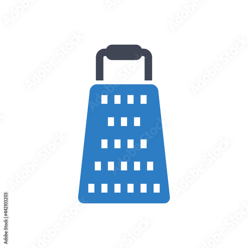 Kitchen grater icon