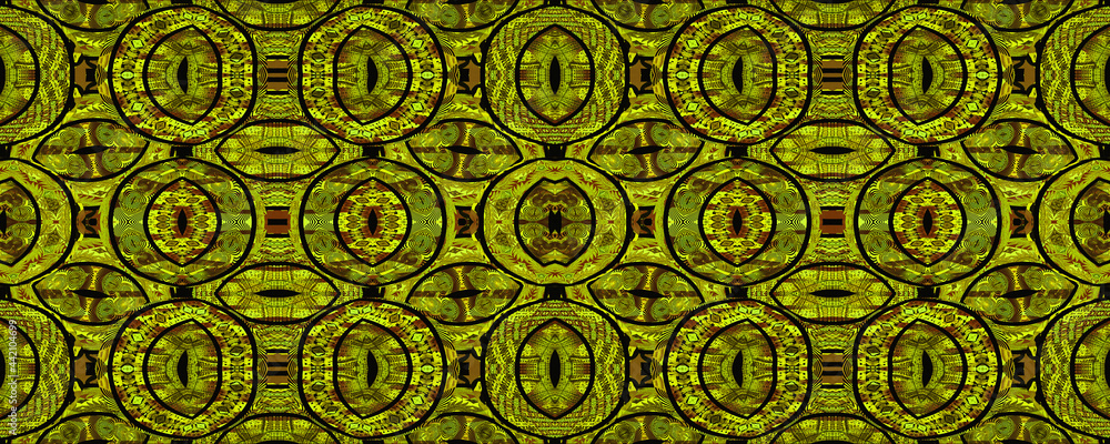 Colorful African fabric - Seamless and textured pattern, illustration Colorful African fabric - Seamless and textured pattern, illustration