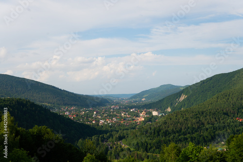 panorama of a mountain town © Міша Мула
