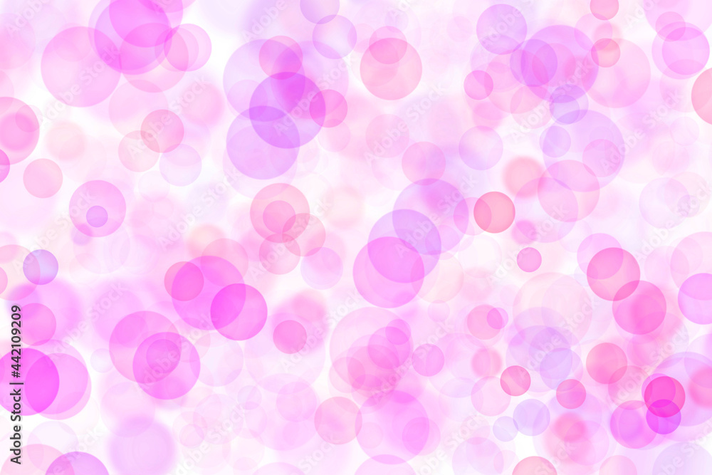 Pink Purple bokeh blur abstract background