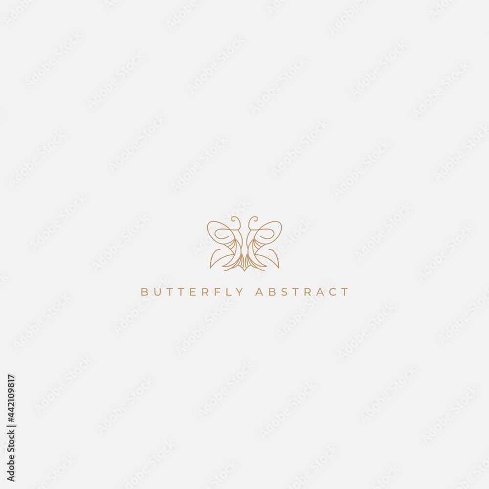 abstract butterfly logo design line art abstract butterfly logo design line art