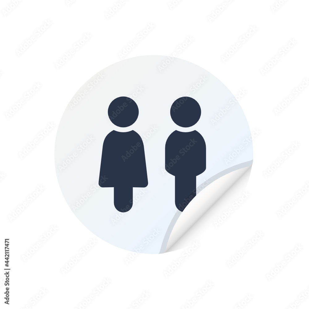 Toilet - Sticker Toilet - Sticker