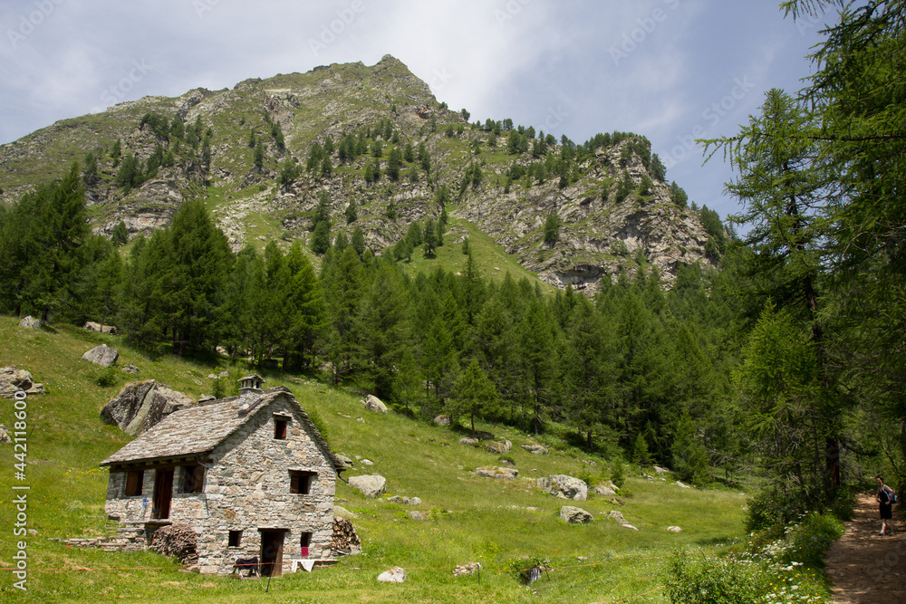 Alpe Devero località turistica nell'Ossola