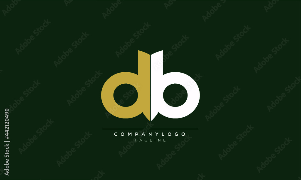 Abstract initial monogram letter alphabet logo design Abstract initial monogram letter alphabet logo design