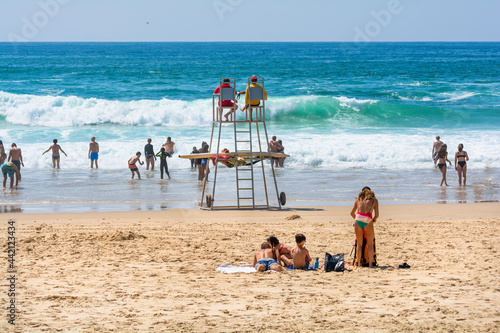Baignade surveillée dans les Landes