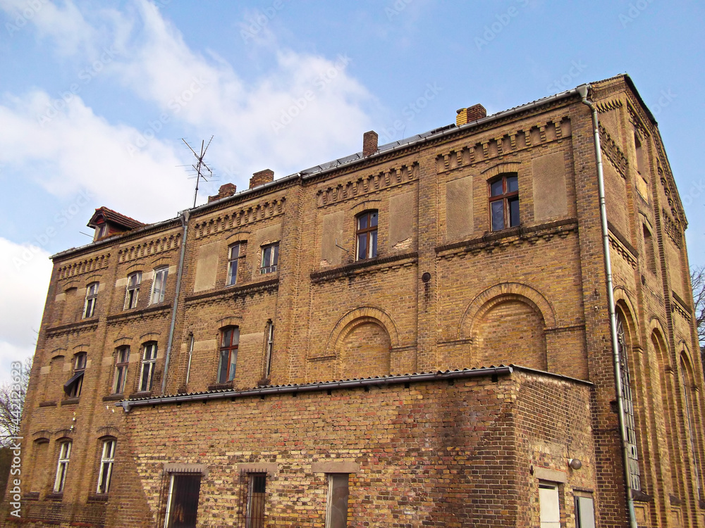 Ruine einer alten ehemaliegen Brauerei
