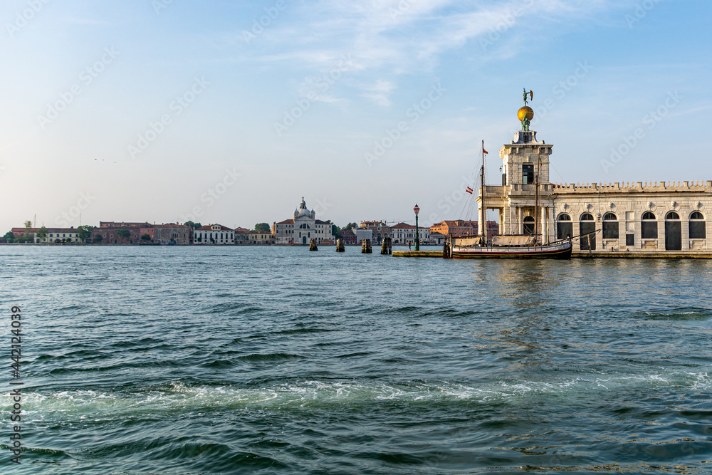 Punta della Dogana, the former customs house in Venice, Italy Punta della Dogana, the former customs house in Venice, Italy
