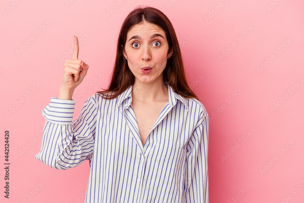 pointing upside with opened mouth. pointing upside with opened mouth.