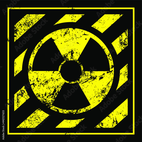 radiation warning sign