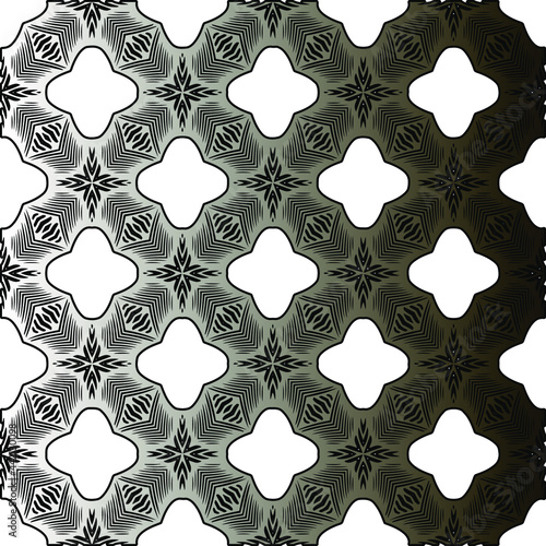 
Silver metallic gradient with repeat Pattern . Abstract metallic background.