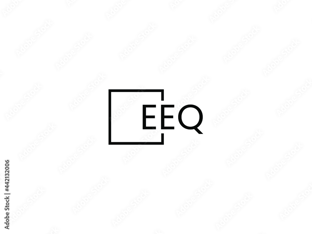 EEQ Letter Initial Logo Design Vector Illustration EEQ Letter Initial Logo Design Vector Illustration