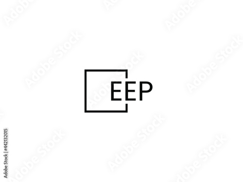 EEP Letter Initial Logo Design Vector Illustration